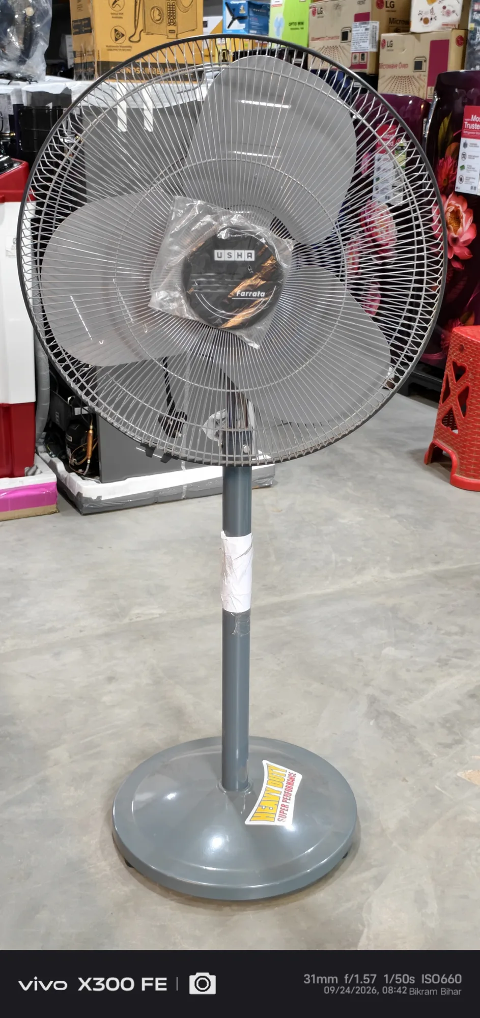 PEDESTAL FAN FARRATA USHA