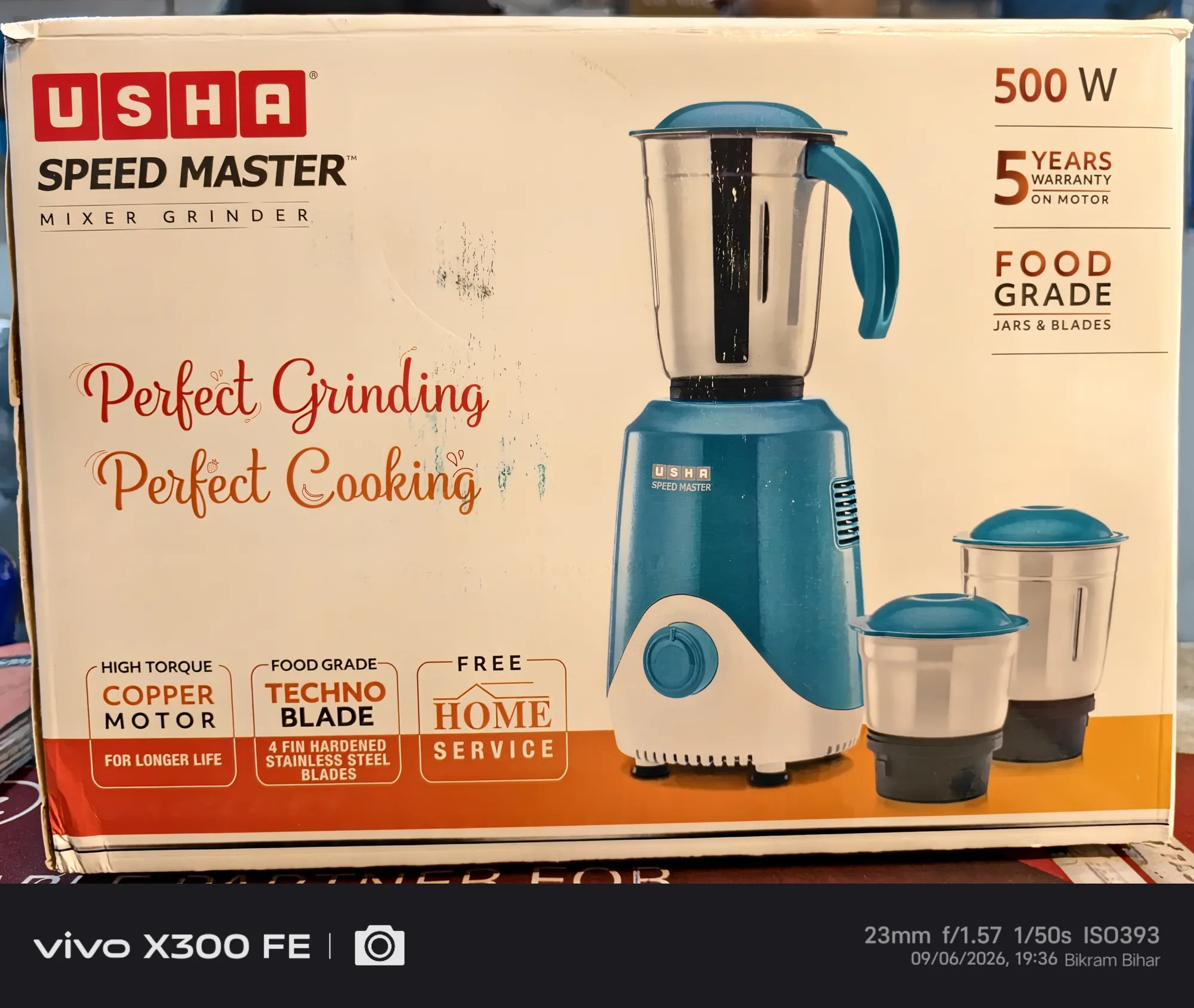 Mixer Grinder 500W