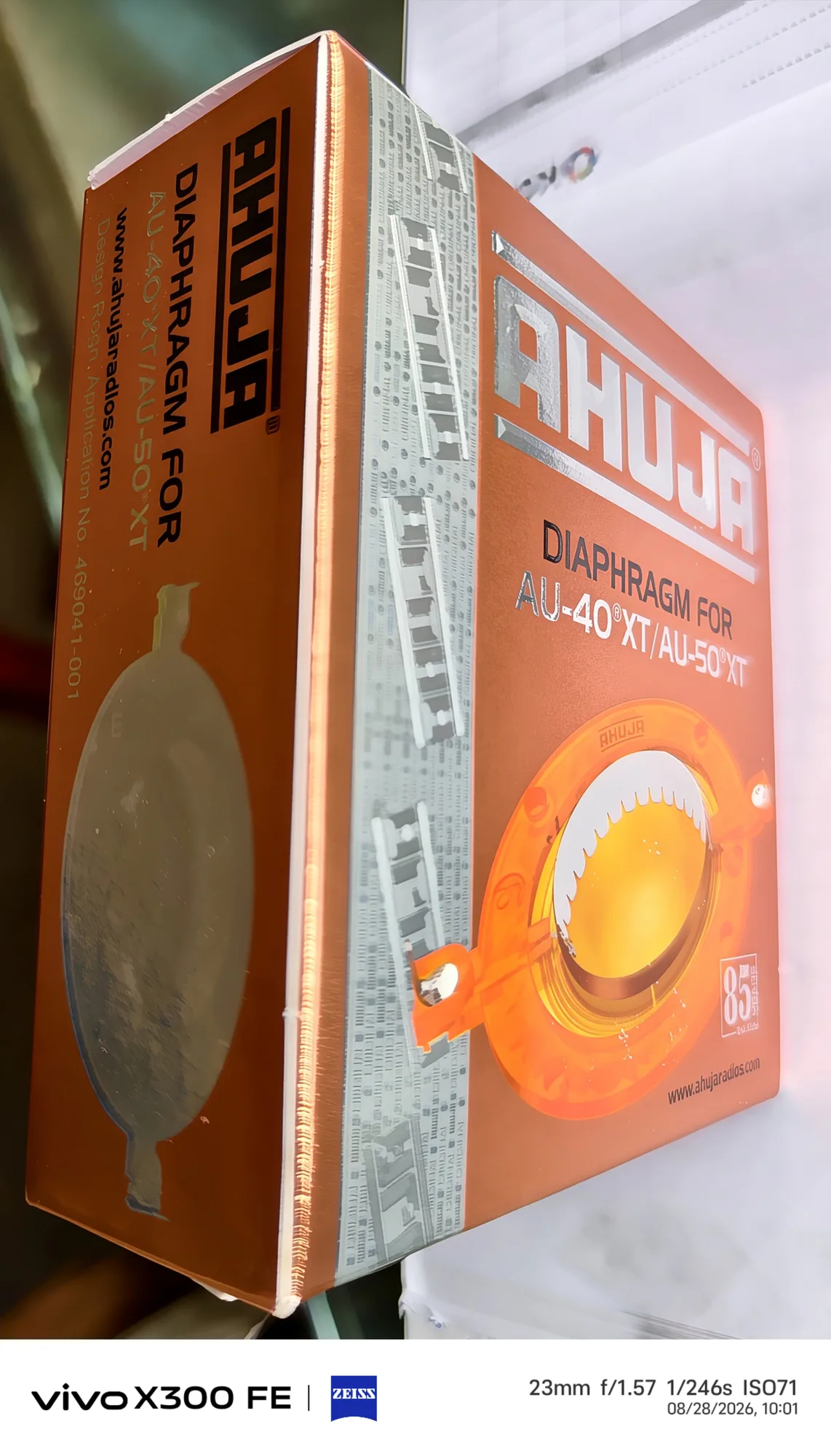AHUJA AU40XT/50XT DIAPHRAGM